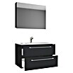 VCM Badinos Badmöbel-Set SPS (80 cm, Schwarz, 3 -tlg.) | BAUHAUS