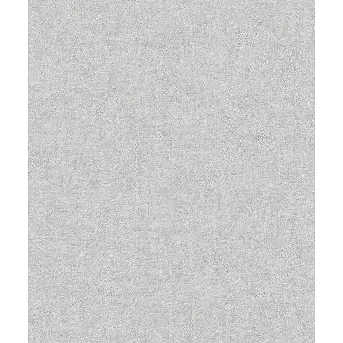 Rasch Vliestapete - Grau, Uni, 10,05 x 0,53 m, Schimmernd - Strukturierte, helle Tapete mit leichter Körnung für eine moderne Wandgestaltung. Das subtile Muster sorgt für eine elegante und zeitlose Optik.