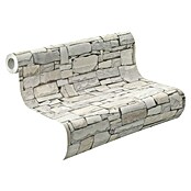 Rasch Vliestapete (Beige, Steinoptik, Feine Struktur, 10,05 x 0,53 m)
