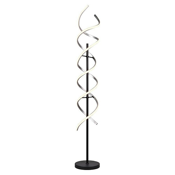 Trio Leuchten Sequence Stehleuchte (32 W, Höhe: 150 cm, Aluminium gebürstet/Schwarz, Mehrfarbig) | BAUHAUS