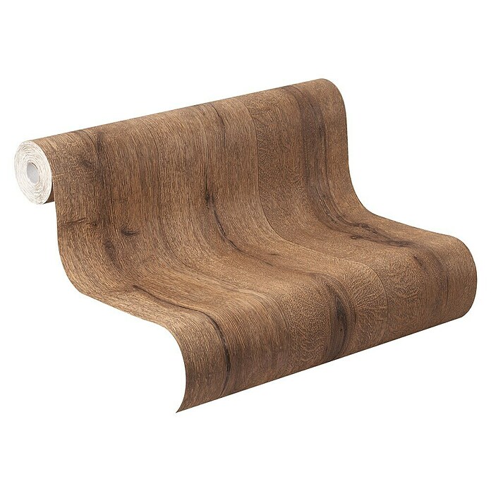 Rasch Vliestapete Black Forest (Natur, Holzoptik, 10,05 x 0,53 m)