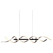 Trio Leuchten Sequence LED-Pendelleuchte (45 W, L x B x H: 16 x 104,5 x 150 cm, Aluminium gebürstet/Schwarz, Mehrfarbig) | BAUHAUS