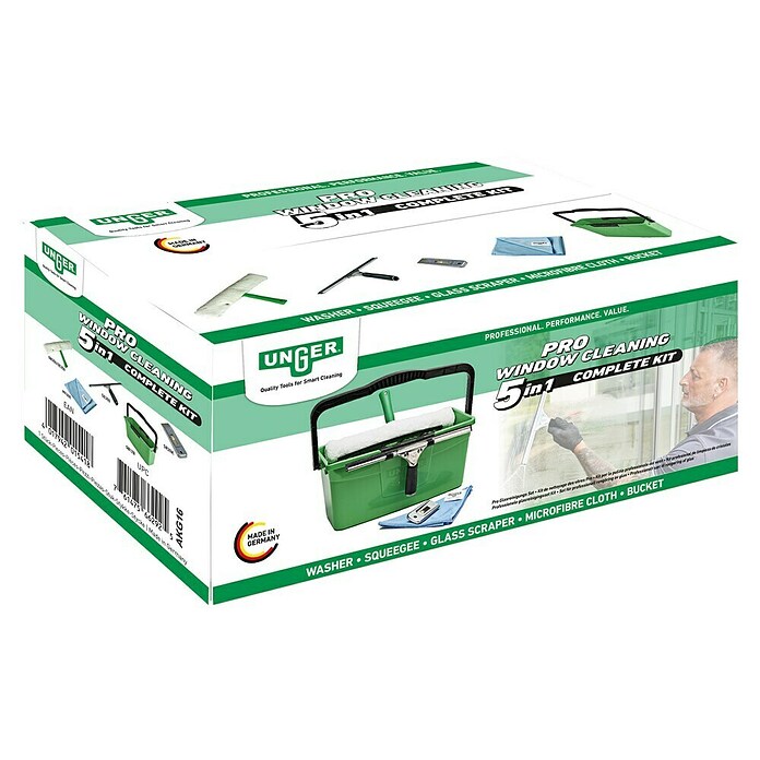 Unger Professional Glasreinigungs-Set Pro Window Cleaning 5in1 Complete Kit (5 -tlg.) | BAUHAUS