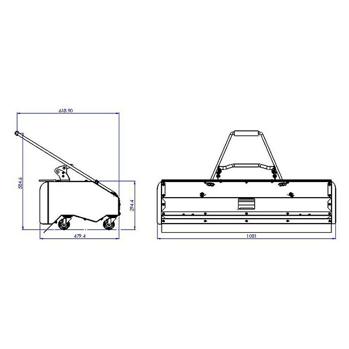 Zipper Kehrmaschine ZI-KM1000 () | BAUHAUS