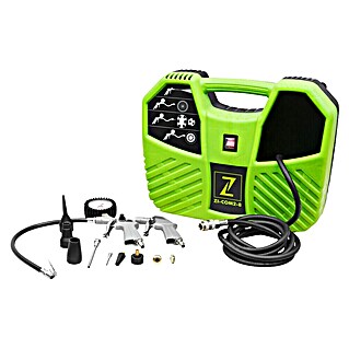 Zipper Kompressor ZI-COM2-8 (1.100 W, Max. Druck: 8 bar, Schmierung: Ohne)