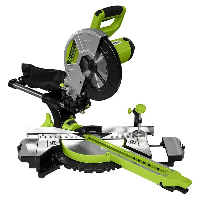 Zipper Kapp- & Gehrungssäge ZI-KGS255DS - 2.000 W, Durchmesser Sägeblatt: 255 mm - Die Zipper ZI-KGS255S Kapp- und Gehrungssäge: Präzise Schnitte für Holzbearbeitungsprojekte. Ideal für Profis und Heimwerker.