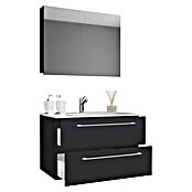 VCM Badinos Badmöbel-Set SPS (60 cm, Schwarz, 3 -tlg.) | BAUHAUS