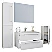 VCM Badinos Badmöbel-Set (80 cm, Weiß, 5 -tlg.) | BAUHAUS