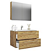 VCM Badinos Badmöbel-Set SPS (80 cm, Honig-Eiche, 3 -tlg.) | BAUHAUS