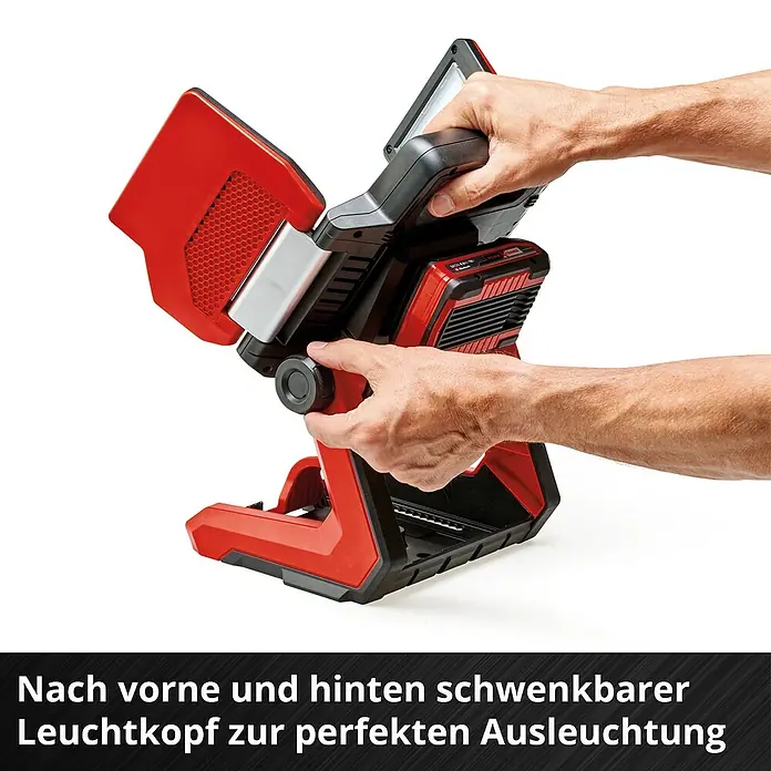 Einhell Professional Power X-Change 18V LED Baustrahler TP-CL 18/3000 Li-Solo - 18 V, Ohne Akku, 3.000 lm, 5.700 K - Akku-LED-Strahler mit schwenkbarem Leuchtkopf für optimale Ausleuchtung.
