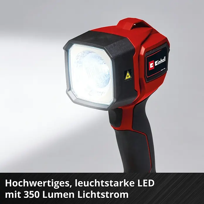 Einhell Power X-Change 18V Akku-Lampe TC-CL 18/350 Li-Solo - 18 V, Ohne Akku, 350 lm - Akkuleuchte mit 350 Lumen Lichtstrom.