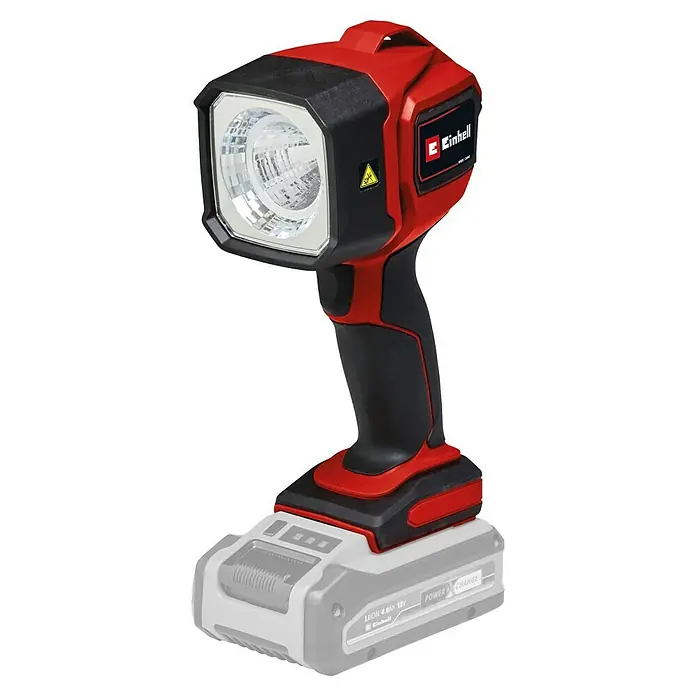 Einhell Power X-Change 18V Akku-Lampe TC-CL 18/350 Li-Solo - 18 V, Ohne Akku, 350 lm - Einhell Akku-LED-Strahler: Leistungsstarke und flexible Beleuchtung für Werkstatt und Baustelle, kompatibel mit Power X-Change Akkus.