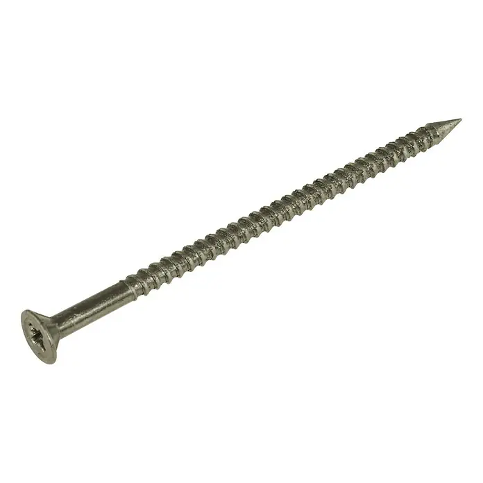 Suki Ankernagel - Ø x L: 3,1 x 50 mm, Edelstahl, 125 Stk. - Metallische Senkkopfschraube mit Torx-Antrieb und selbstschneidendem Gewinde.