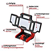 Einhell Power X-Change 18V LED Baustrahler TP-CL 18/3000 Li-Solo (3.000 lm, 5.700 K) | BAUHAUS