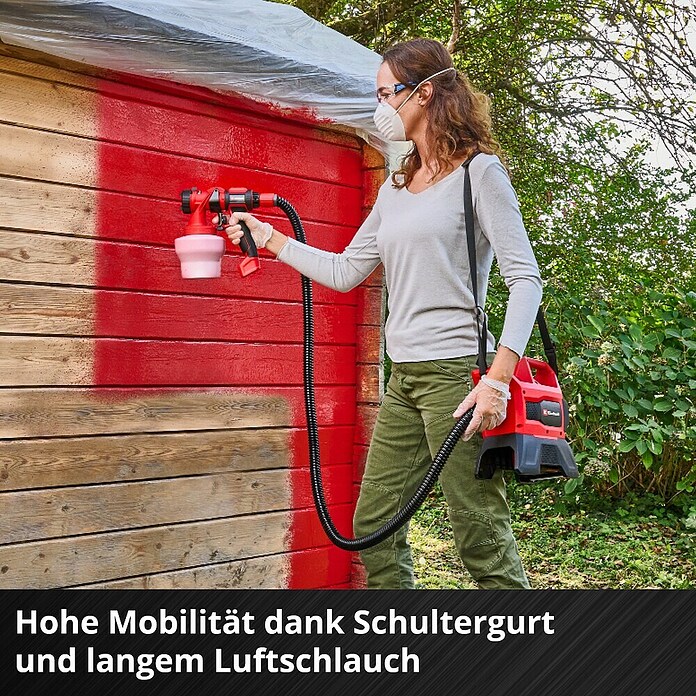 Einhell Power X-Change 18V Akku-Farbsprühsystem Akku-Farbsprühsystem TE-SY 18/90 Li-Solo (18 V, Ohne Akku) | BAUHAUS