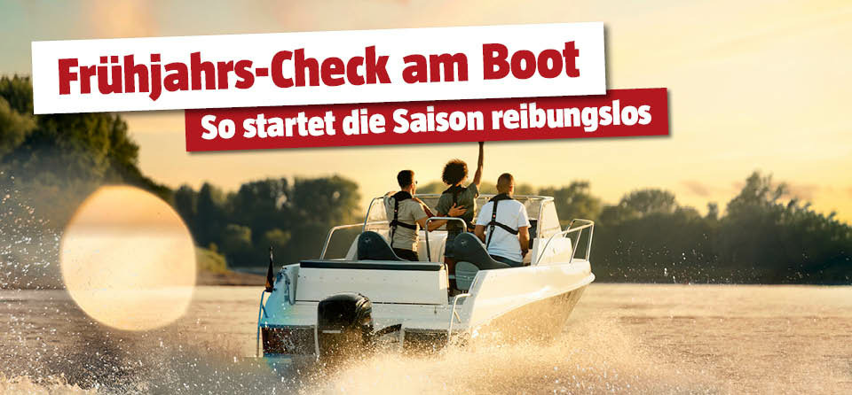 Frühjahrscheck am Boot