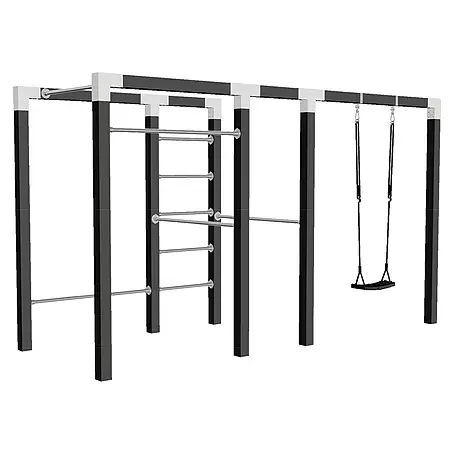 Plus  Klettergerüst Outdoor Fitness inkl. Schaukel
