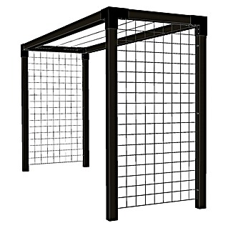 Plus Wäscheständer Cubic Trockengestell (Farbe: Schwarz RAL 9005)
