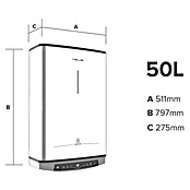 Ariston Termo eléctrico reversible Velis Pro Wifi (50 l, 1.500 W) | BAUHAUS