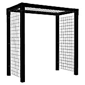 Plus Pergola Rosen (L x B x H: 198 x 108 x 208 cm, Holz, Schwarz RAL 9005) | BAUHAUS