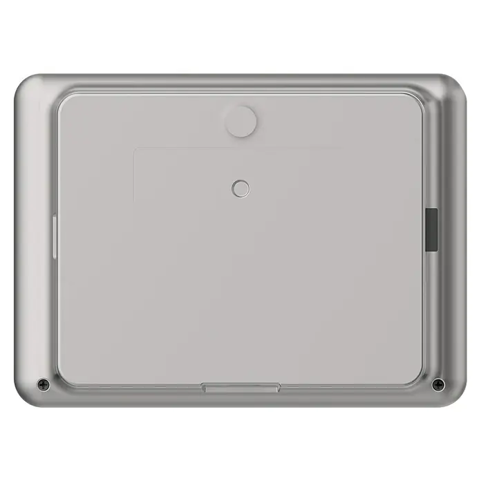 EZVIZ Digitaler Türspion DP2 2K - Silber, 1.920 x 1.080 Pixel (Full HD), Erfassungswinkel: 166 ° - Grauer digitaler Bilderrahmen mit silberner Umrandung, ideal für die stilvolle Präsentation Ihrer Fotos und Erinnerungen.