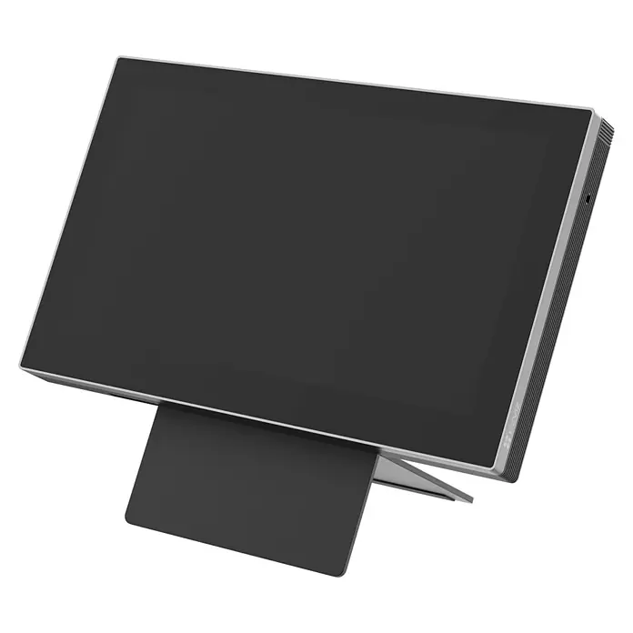 EZVIZ Türsprechanlagen-Monitor SD7 - Auflösung: 1.024 x 600 Pixel, Silber/Schwarz, 180,3 × 111,6 × 15,6 mm - Ein schlanker, moderner Desktop-Monitor mit einem eleganten Design und einem minimalistischen Standfuß. Ideal für Büro oder Zuhause.