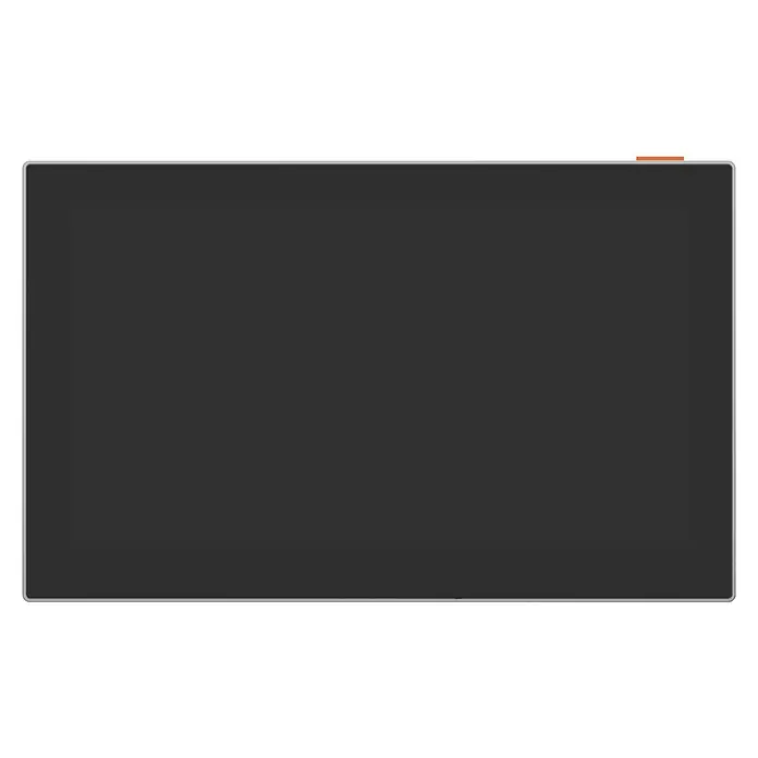 EZVIZ Türsprechanlagen-Monitor SD7 - Auflösung: 1.024 x 600 Pixel, Silber/Schwarz, 180,3 × 111,6 × 15,6 mm - Elegantes Tablet mit schlankem Rahmen und abgerundeten Ecken, ideal für den täglichen Gebrauch. Das dunkle Display sorgt für angenehmes Betrachten.