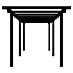 Plus Pergola Cubic 2 tlg. 