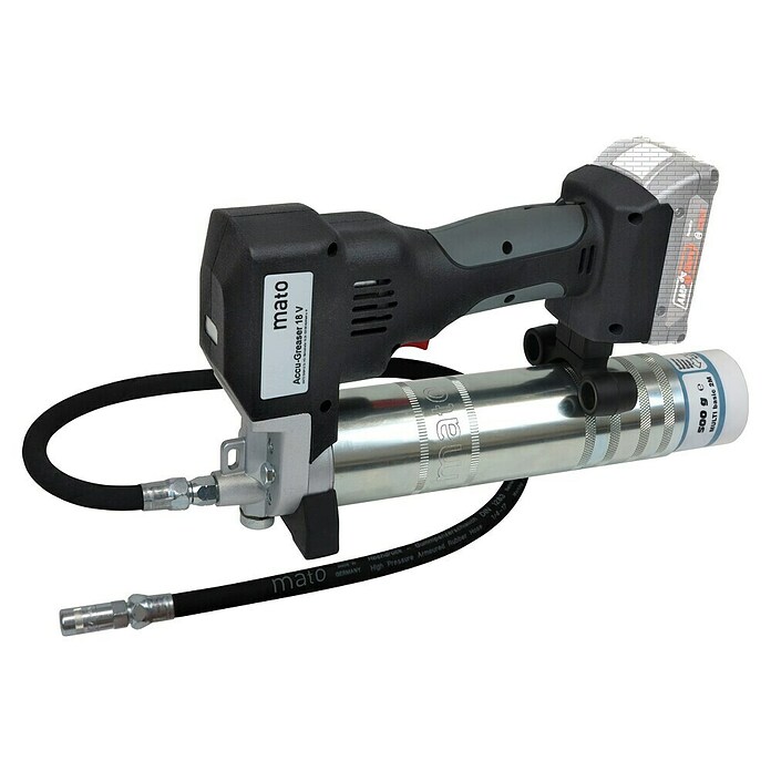 Mato Pistola de engrase de batería Basic-SP (18 V, Sin batería, Presión máx.: 700 bar) | BAUHAUS