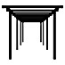 Plus Pergola Cubic 3 tlg. 