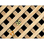 Celosía de madera D12 Clásica (85 x 218 cm)