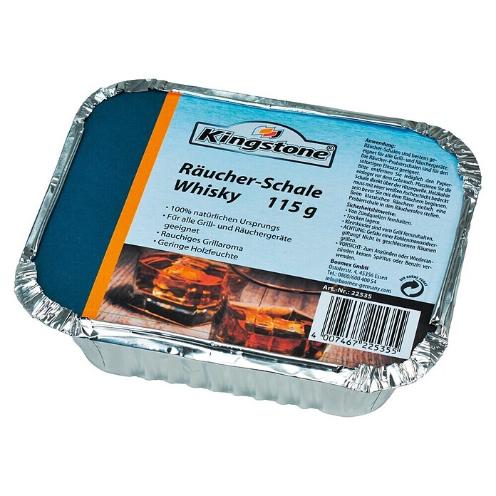 Kingstone Posuda za dimljenje Whisky  (115 g) | BAUHAUS