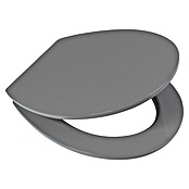 Poseidon Tapa de WC Kolorit (Caída amortiguada, MDF, Antracita)