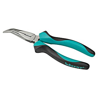 Wisent Alicates de boca redonda y plana Professional (Largo: 20 cm, Curvado)