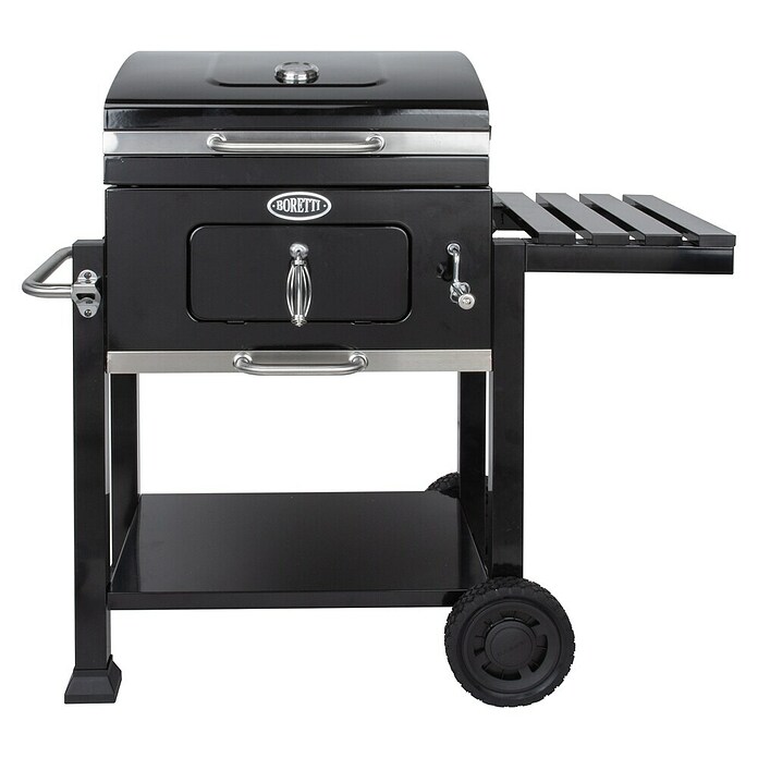 Boretti Houtskoolbarbecue Carbone 2.0 (Grilloppervlak (B x D): 56 x 42 cm, Zwart) | BAUHAUS