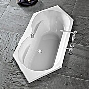 Camargue Badewanne Sete (L x B: 190 x 80 cm, Sanitäracryl)