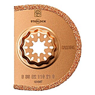 Fein Starlock Hartmetall-Segmentsägeblatt (Durchmesser: 75 mm, Sägeblattstärke: 2,2 mm)