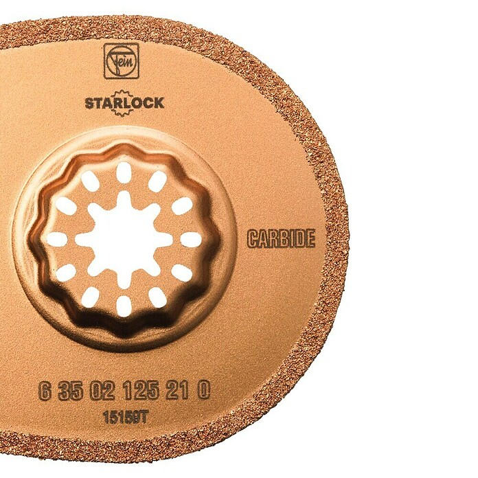 Fein Starlock Hardmetalen segmentzaagblad (Diameter: 75 mm, Zaagbladdikte: 1,2 mm)