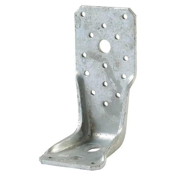 Simpson Strong-Tie Winkelverbinder AKR - 85 x 65 x 135 mm, Ungleichschenklig - Stabiler, verzinkter Winkelverbinder mit zahlreichen Befestigungslöchern für Holzkonstruktionen im Bauwesen.