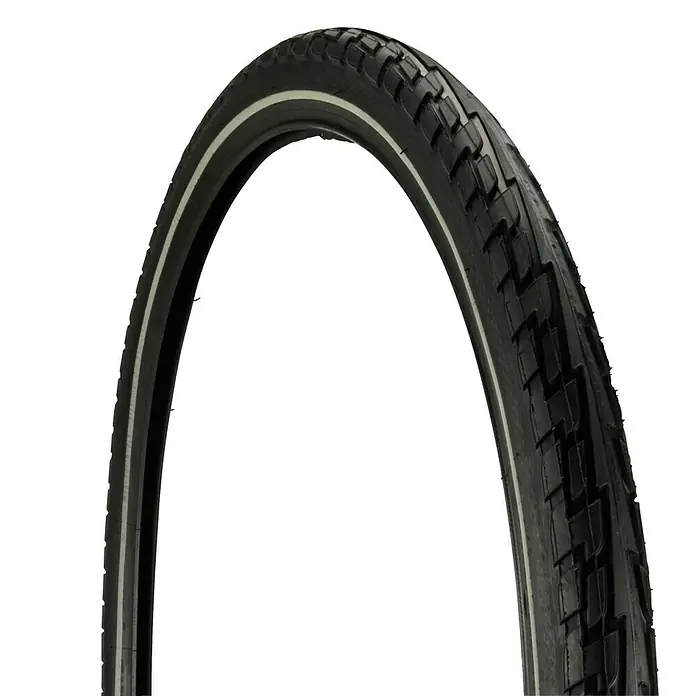 Continental Fahrradreifen Tour Ride - Geeignet für: Trekkingräder, 26 ", 1,75 " - Fahrradreifen mit weißer Seitenwand für bessere Sichtbarkeit und Sicherheit. Optimal für Stadt- und Tourenräder.
