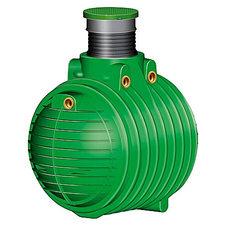 Garantia Zisterne Columbus (Gesamt Fassungsvermögen: 6 500 l, Rasengrün)