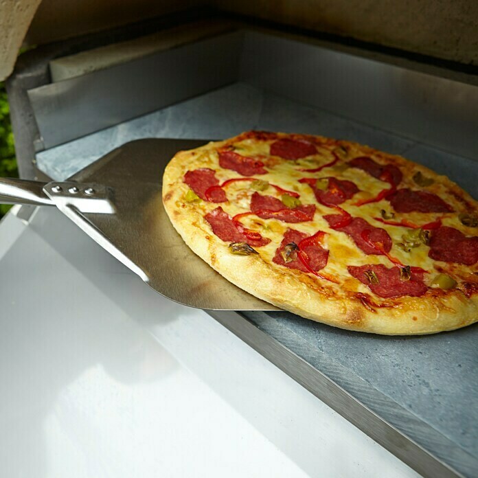 Buschbeck Pizzaschaufel (52,5 x 25 cm, Edelstahl)