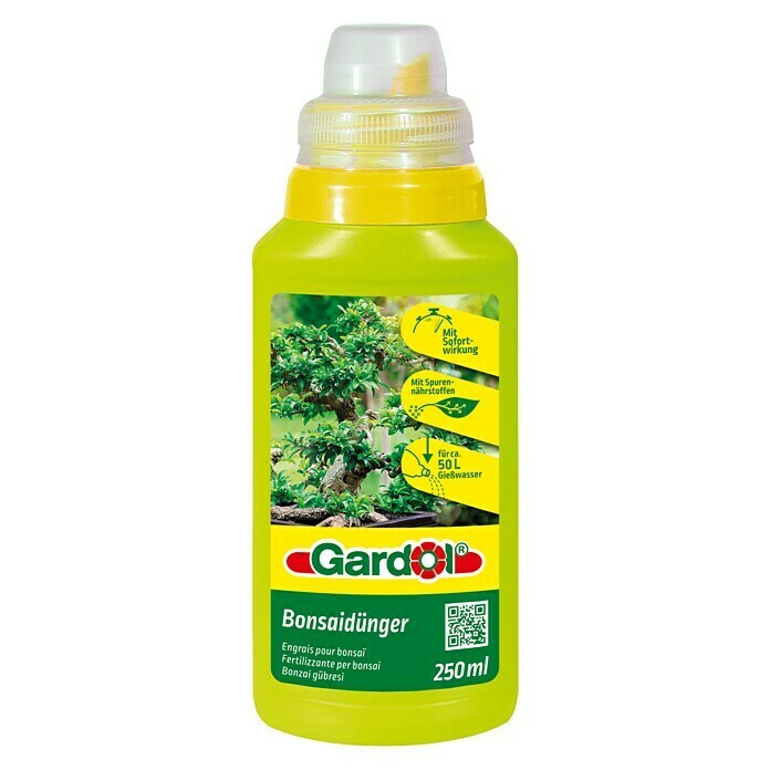 Gardol Bonsaidünger250 ml, Inhalt ausreichend für ca.: 50 l Front View