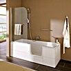 Badewannenaufsatz Clear (1-tlg., 80 x 140 cm, Klar)