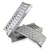 UniTEC Auffahrrampen-Set (Klappbar, 2 Stk., 200 x 23 cm)