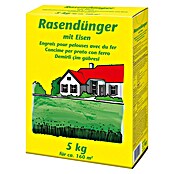 Rasendünger (Mit Eisen, 5 kg, Inhalt ausreichend für ca.: 160 m²)