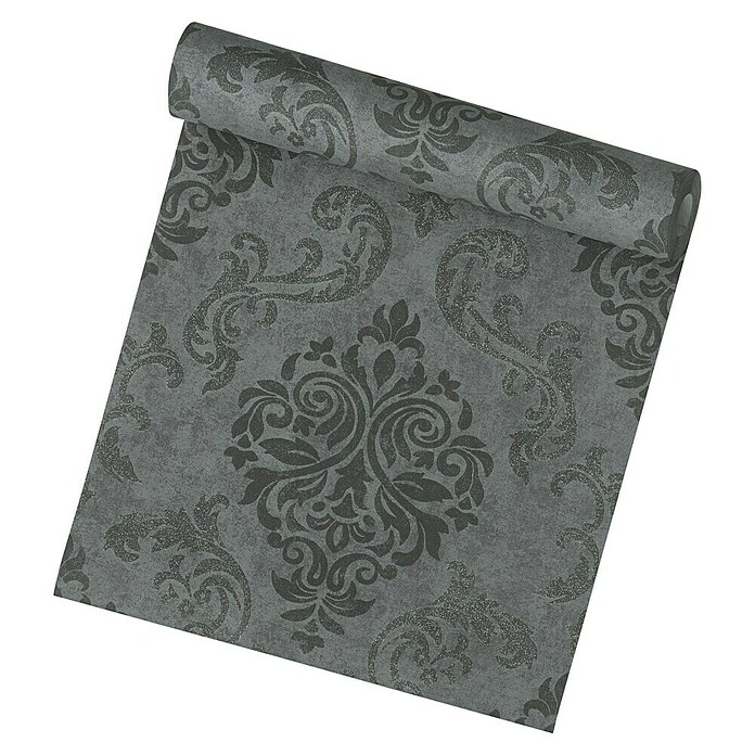 AS Creation Flis tapeta Memory 2 (Crna, Ukras, 10,05 x 0,53 m)