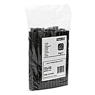 Rapid Barras termoadhesivas Pro (12 mm, Negro, 1.000 g)