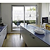D-c-fix Static Premium Glasfolie Static Premium (150 x 45 cm, Weiß, Filippa, Statisch haftend)