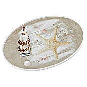 Venus Sealife Zeepschaal (Keramiek, Beige/Wit)